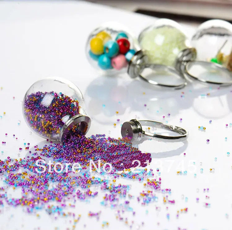 Бесплатная доставка! 20 компл./лот 16 5 мм винтовая крышка стеклянный шар и набор