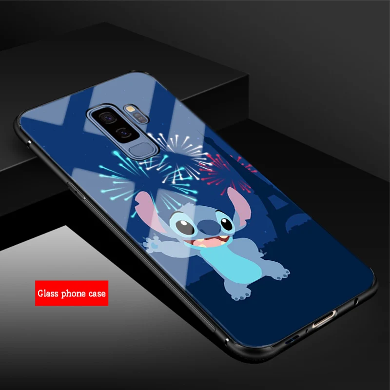 Жутким черепом сотовый Чехол из закаленного стекла для телефона для samsung Galaxy A6 A6S A8 A8S J6 J8 S8 S9 S10 PLUS, NOTE 8, 9