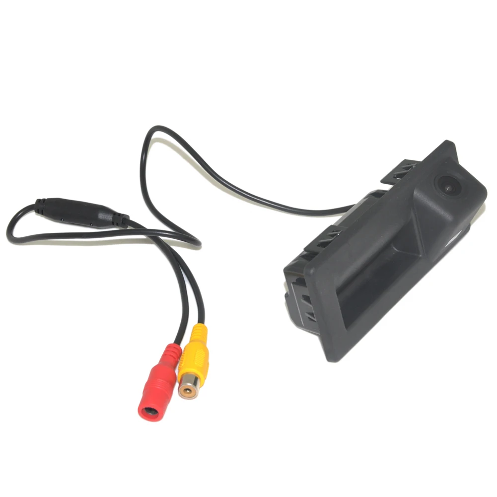 Динамические треки с ручкой багажника Dwitch камера заднего вида для Audi A4L 2017 Volkswagen VW