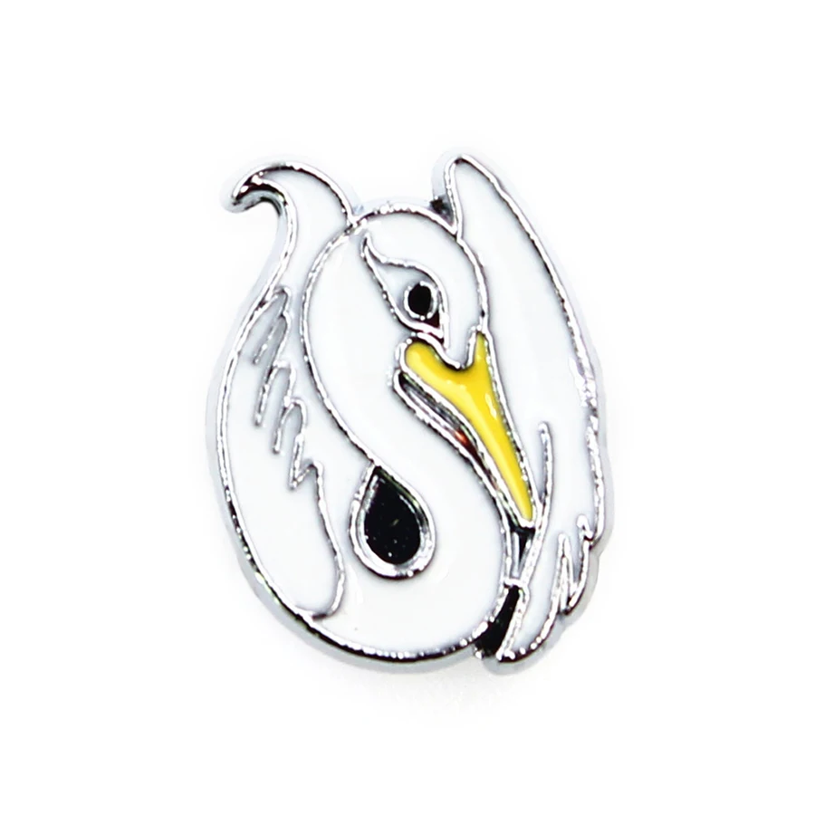 Микс милые анимационные кенгуру, панда, коала, лебедь эмалированные шармы 8 мм, подходят для женщин, делающих браслеты и браслеты своими руками.