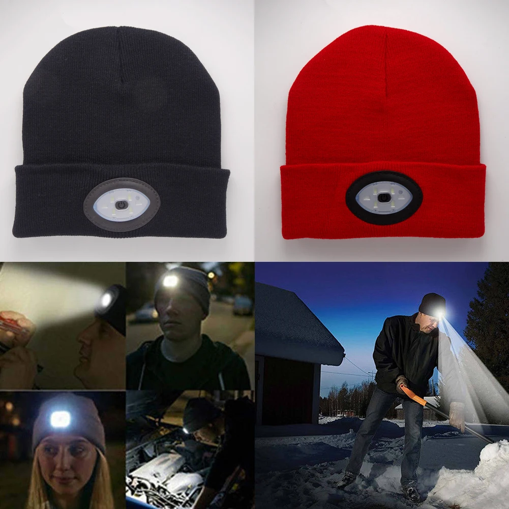 Унисекс Вязание пеший Туризм Велоспорт глаз Светодиодная лампа наружного