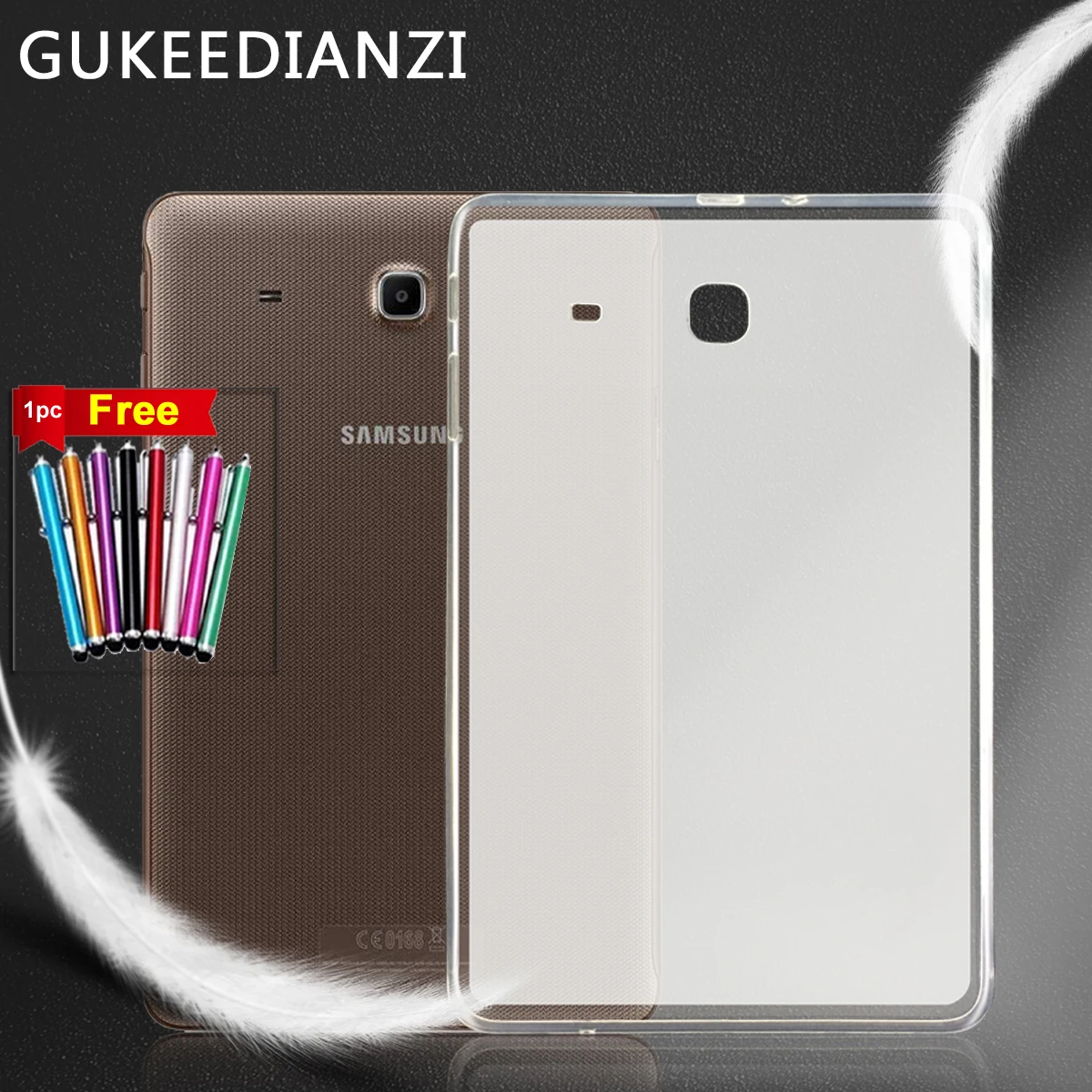 GUKEEDIANZI Мягкий силиконовый чехол для планшета из Уретанового термопластика Samsung