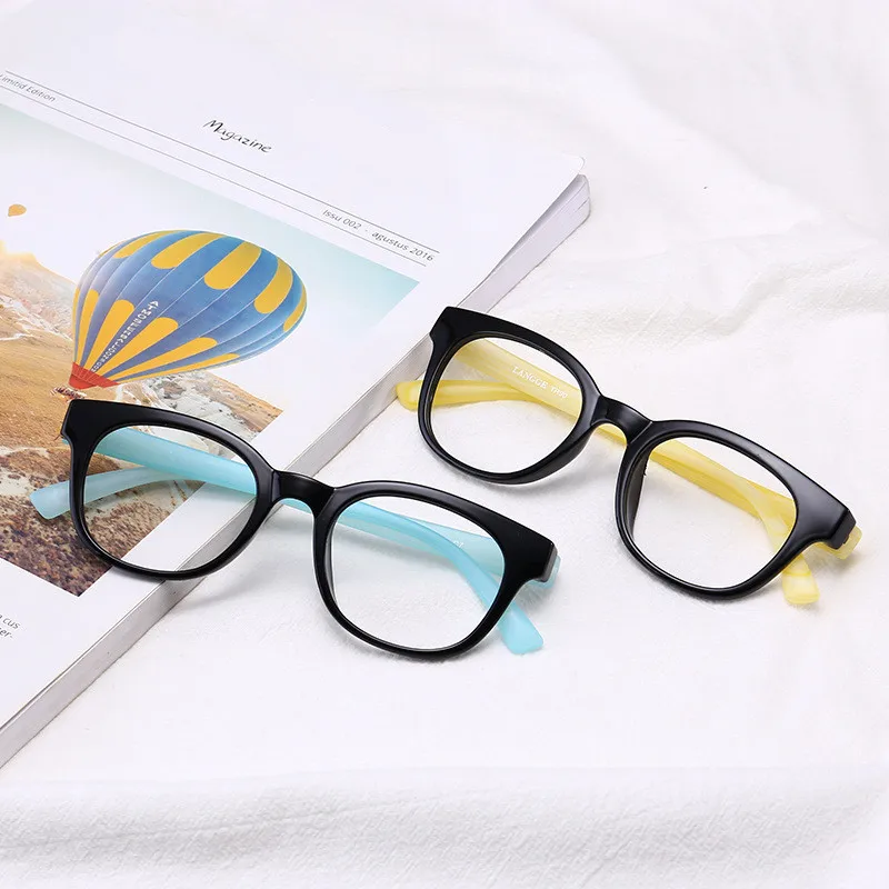 Оправы для очков близорукости мужчин и женщин 8 цветов 1 0 5 2 3 черный синий желтый PC