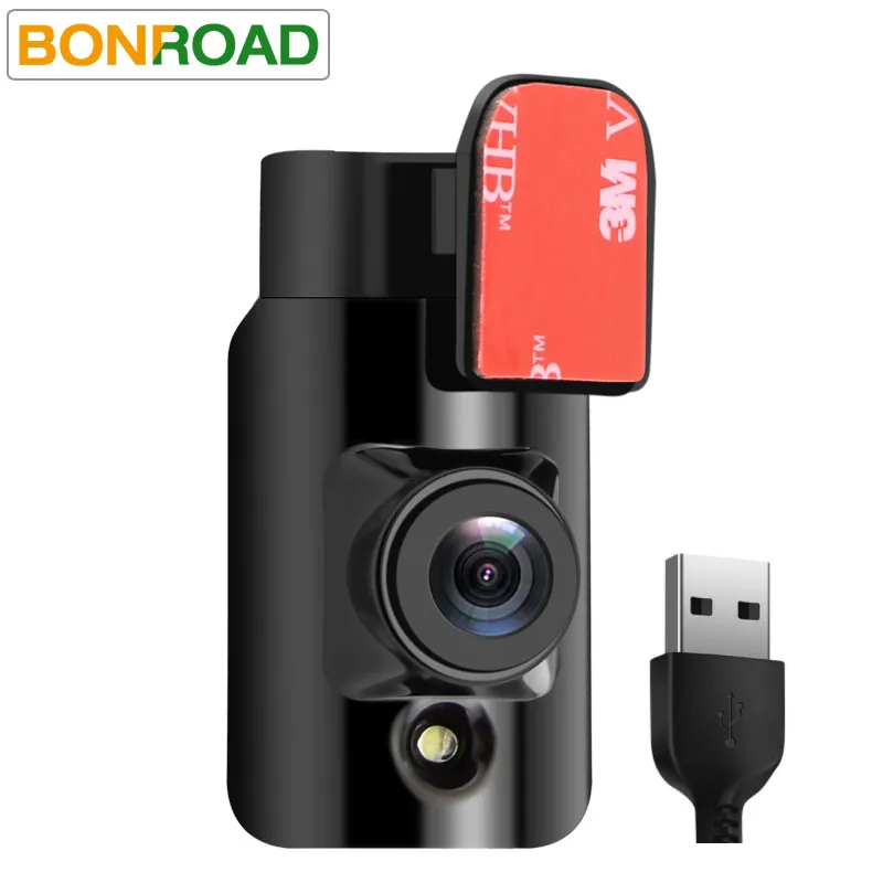Bonroad Android DVD плеер USB 2 0 DVR Передняя камера цифровой видеорегистратор 720P