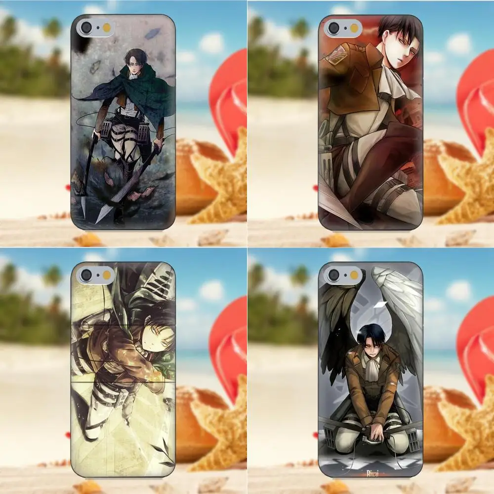 Мягкий милый чехол Levi Rivaille Attack On Titan Double для Xiao mi Red 5 4A 3 S Pro 4 4i 5s Max Mix 2 Note