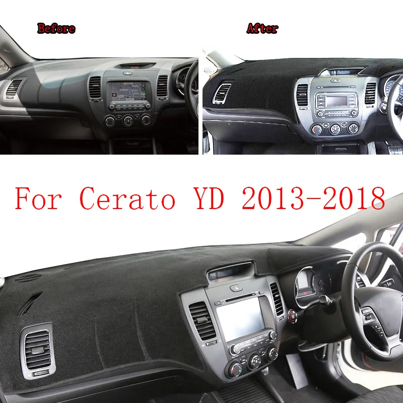 Чехол для приборной панели Xukey коврик Солнцезащитный чехол подходит Kia Cerato Forte K3