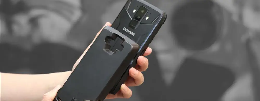 DOOGEE S90 IP68/IP69K модульный прочный мобильный телефон 6,18 дюймов дисплей 5050 мАч Helio P60 Восьмиядерный 6 ГБ 128 ГБ Android 8,1 16,0 M Cam
