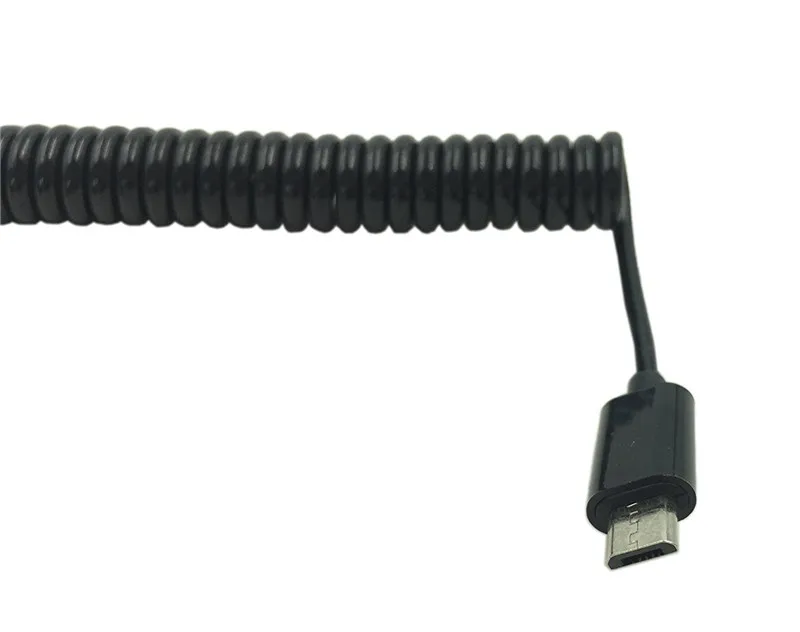 Спиральная микро usb B 5Pin M к Мини USB адаптер кабель 1 м 3 фута|Компьютерные кабели и