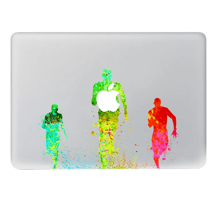 

The power of running Vinyl Decal Notebook sticker on Laptop Sticker For DIY Macbook Pro Air 11 13 15 inch Laptop Skin