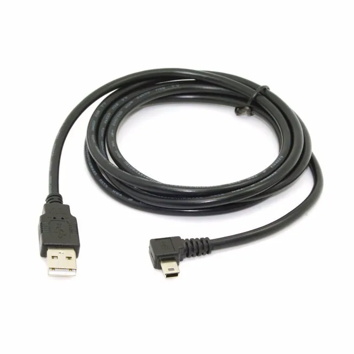 Кабель для передачи данных Mini USB Тип B 5pin папа левый Угловой 90 градусов к 2 0 50 см 180