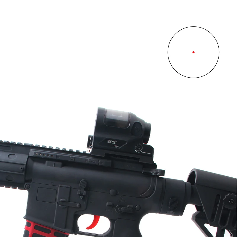 Тактический Trijicon SRS стиль солнечной энергии 1X38 красный точка прицел
