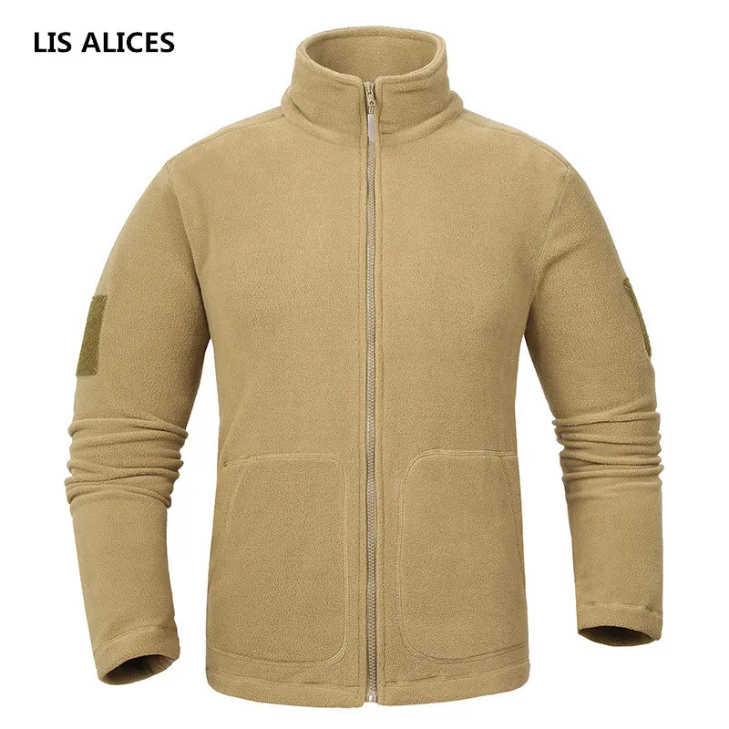 Мужская Флисовая Куртка теплая с карманами для зимы 2018|Мужские куртки| |