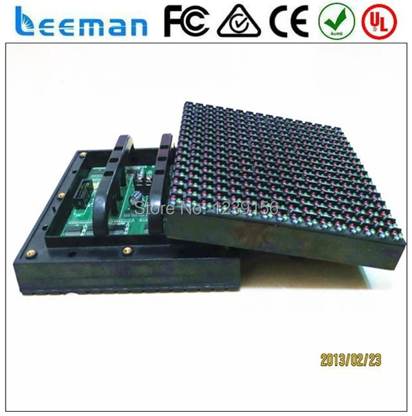 DIY P10 Leeman СВЕТОДИОДНЫЙ модуль p10 rgb led дисплей модули открытый гибкий полноцветный