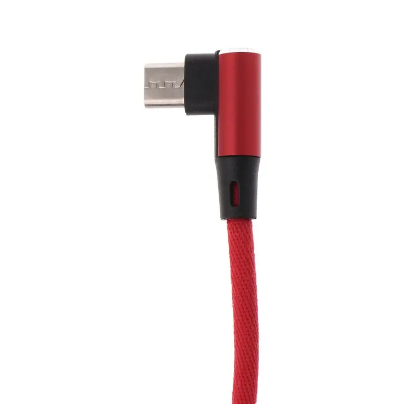 Двойной кабель для передачи данных 90 градусов провод зарядки замена кабеля