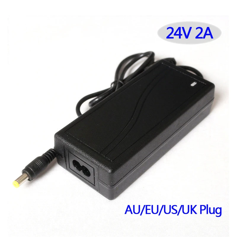 Переключение источника питания AC/DC адаптер 24V 2A 48W Таблица Тип