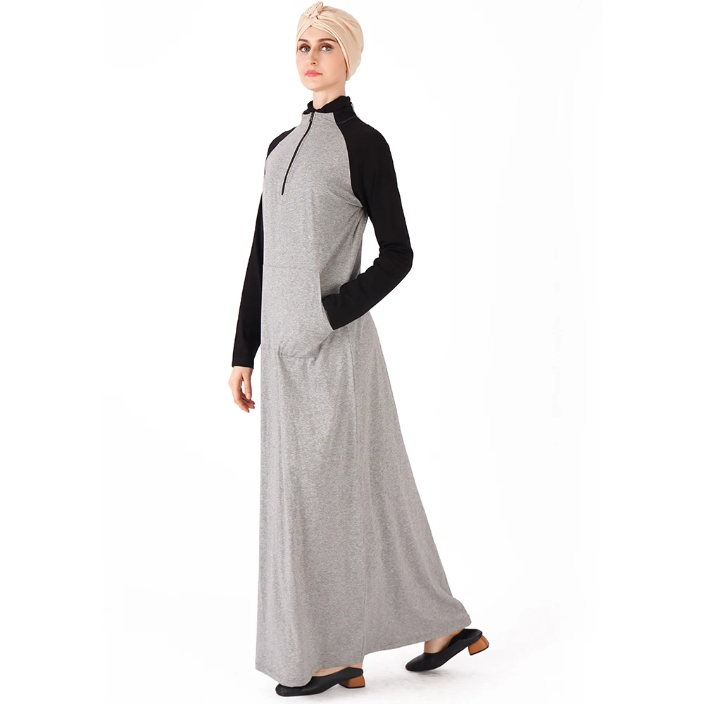 Осенне зимнее женское длинное платье в арабском стиле|Мусульманская одежда| |