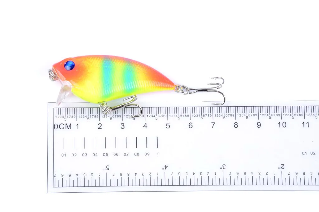 1 шт. 5 см/6 6 г морская рыба приманка на рыбалку искусственное жесткое Shad Pesca Iscas с 2