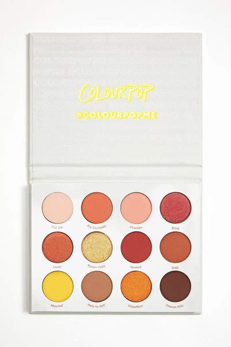 Палитра теней colorpop 12 цветов california love