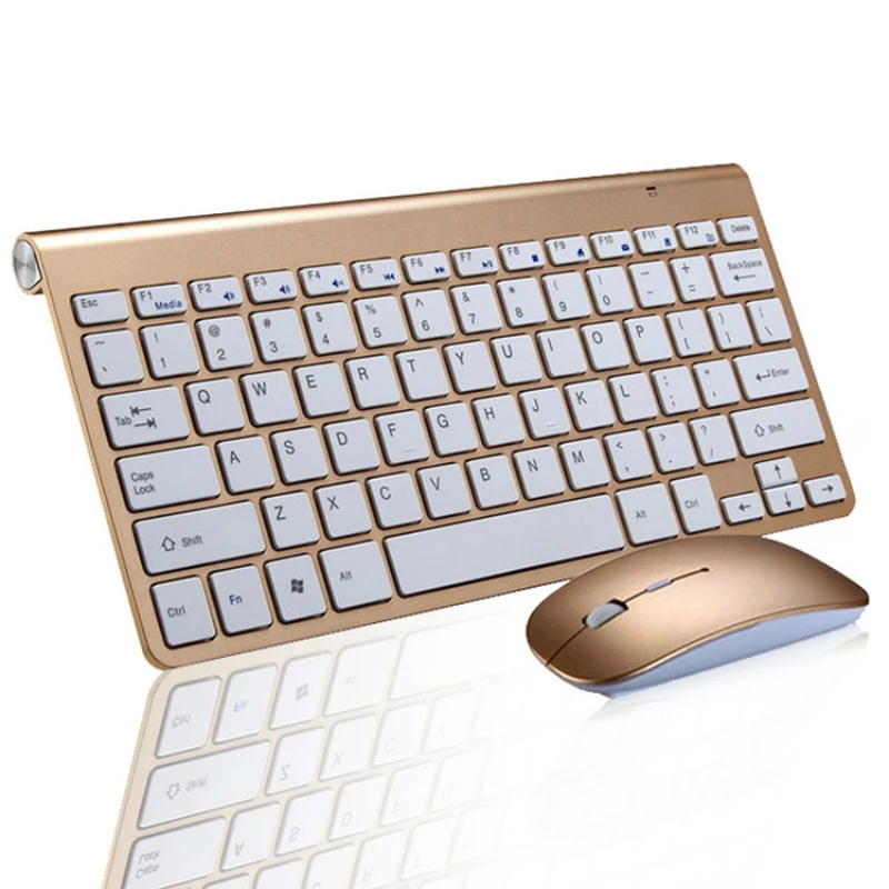Портативный Беспроводной клавиатура на русском и набор мыши для Mac ноутбука