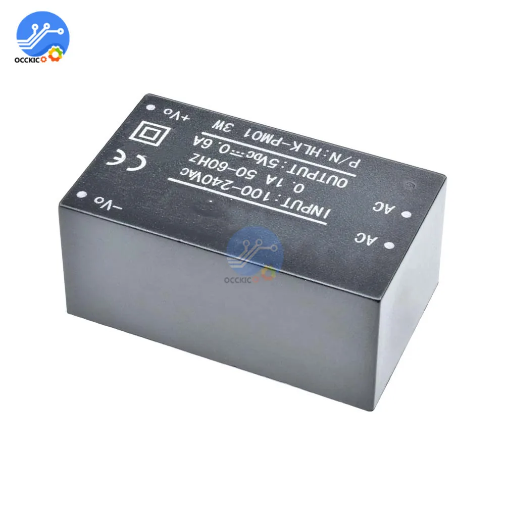 HLK-PM01 HLK-PM03 HLK-PM12 220V 5V/3 3 V/12V для ступенчатого понижения Питание модуль | Электроника