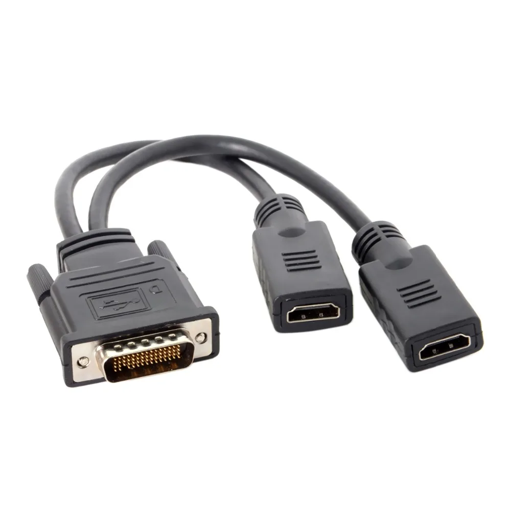 Кабель адаптера для компьютерной видеокарты DMS59 pin на двойную фотографию DMS59PIN