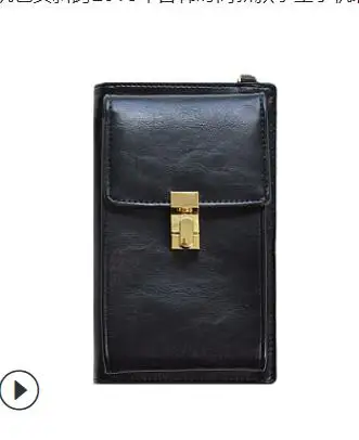 9055 black Брендовый женский винтажный кошелек, женский клатч Carteira Feminina, длинный женский кошелек на молнии с застежкой, модная повседневная сумка для монет - Цвет: 9055 black