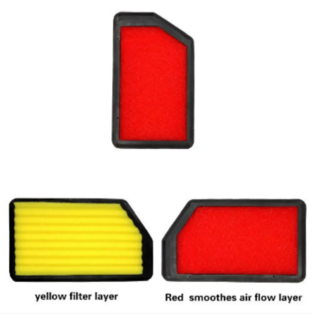 1 шт. двухслойный автомобильный воздушный фильтр с высоким потоком Авто супер