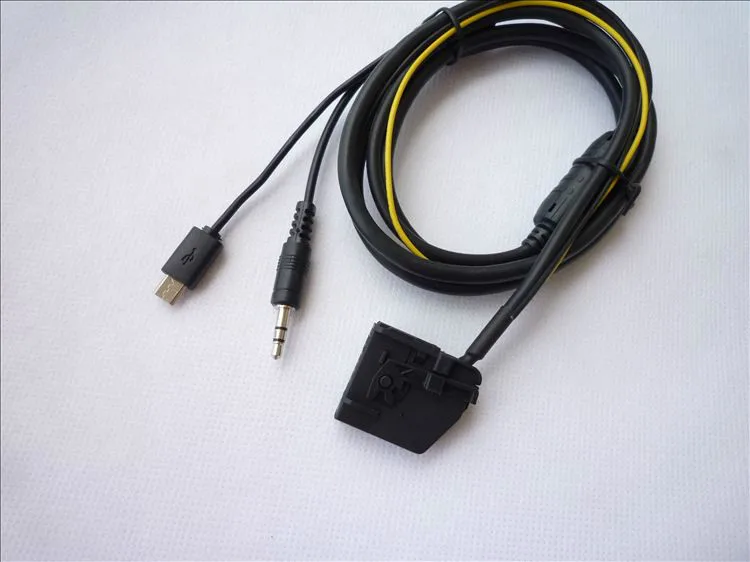 Автомобильный 3,5 мм AUX Входной адаптер аудио кабель для Benz Mercedes Command 2,0 Зарядка Micro USB адаптер Зарядка для iphone samsung LG - Название цвета: For Android charging