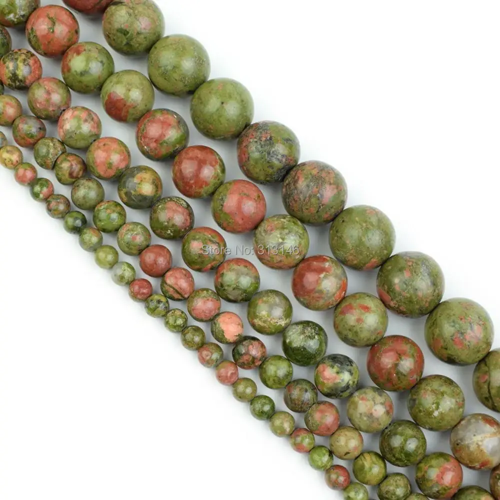 Бусины из натурального камня бусины уукита 4 6 8 10 12 мм полный размер нитки 15 дюймов
