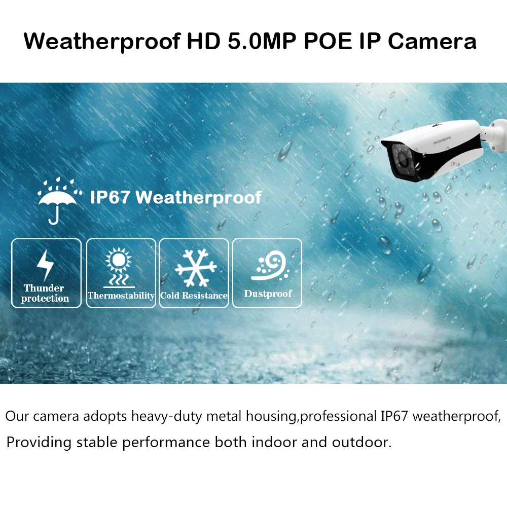 H.265 HD NVR 4CH POE 5MP CCTV IP камера системы 6 шт. фильтр отсекающий ИК-спектр 3 мм объектив