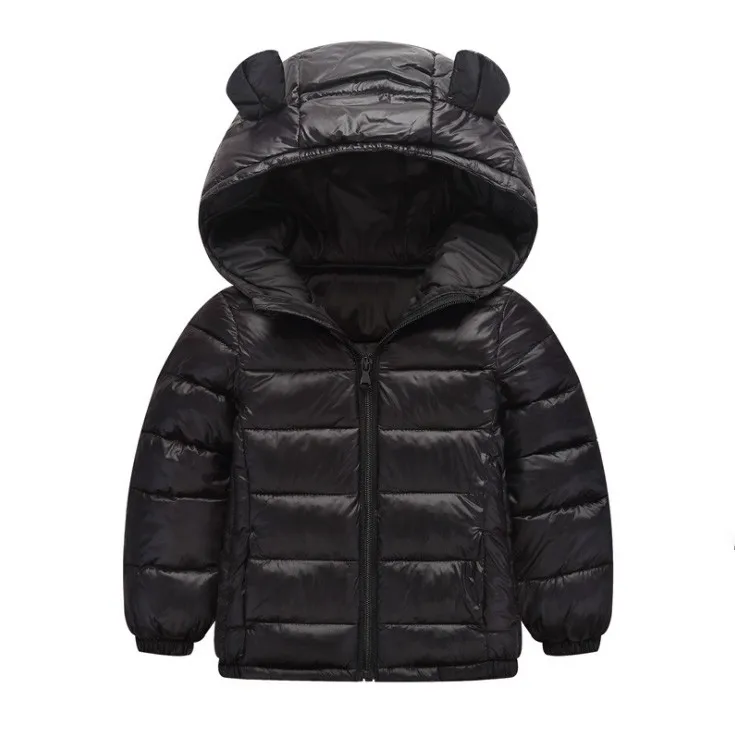 Пальто с капюшоном для маленьких девочек и мальчиков куртка на зиму весну
