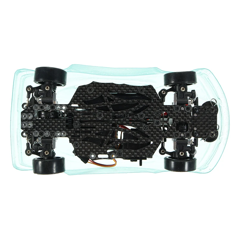 Fatjay MINI-Q слэш TR-Q7 1/28 четыре привод дрейфовать на автомобильном углеродного волокна гоночная, матовая машинка на радиоуправлении