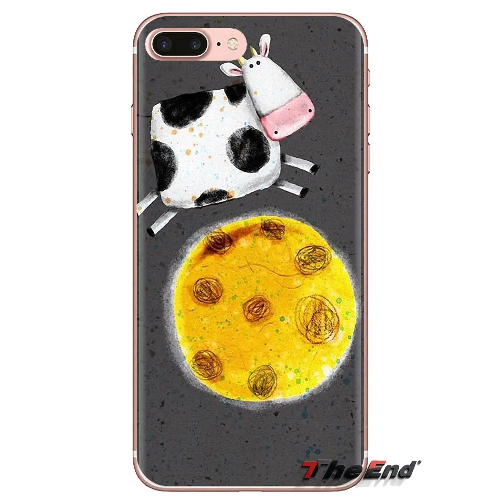 Cute Funny cow For Huawei Mate Honor 4C 5C 5X 6X 7 7A 7C 8 9 10 8C 8X 20 Lite Pro Soft Transparent Cases Covers |