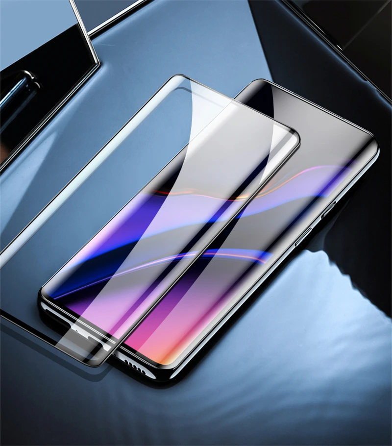 OnePlus 7 Pro 5D изогнутое закаленное стекло 4D полное клеевое Защитное для экрана One Plus 1