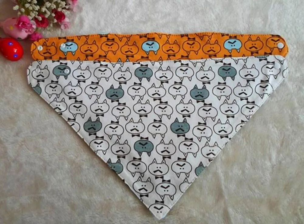 LONSANT Toddler Baby Bib Newborn Cartoon Cat print Pinafore Infants Saliva Towel Boys Girls comfy cotton | Детская одежда и обувь