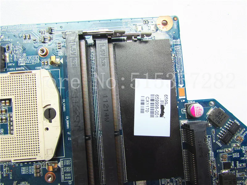 659998-001 для HP DV6 DV6-6000 материнская плата ноутбука HM65 Intel Дискретная графическая |