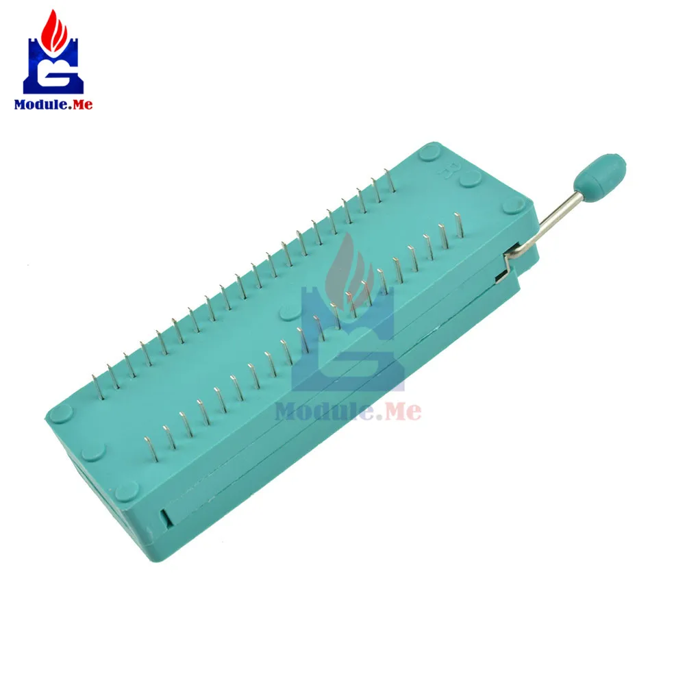 Узкий корпус золото Универсальный Zif тест DIP IC 40 Pin 3 м разъем