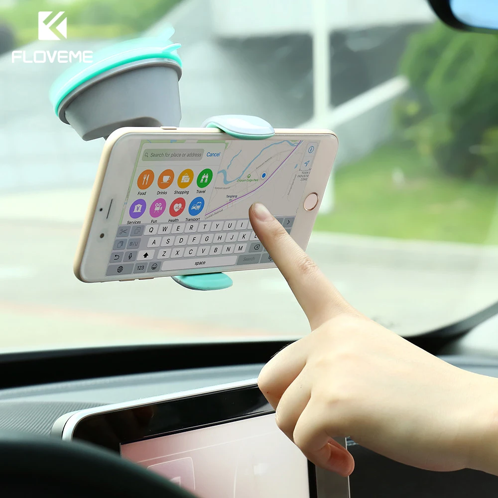 Floveme Универсальный автомобильный держатель телефона на 360 градусов вращения Air Vent
