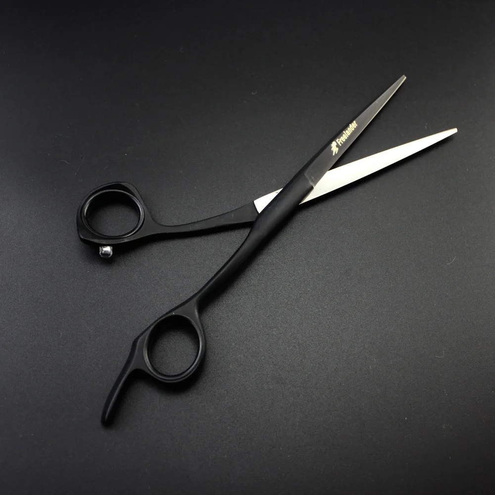

Black blind hole personality hairdressing scissors hairdressing scissors flat shears bangs shears hair styling tools