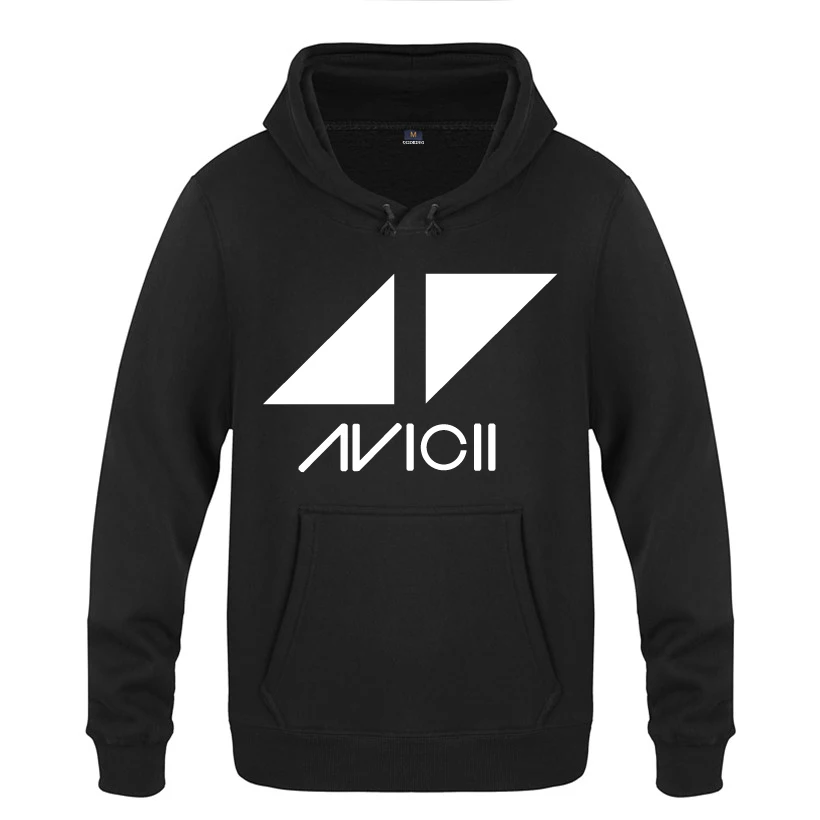 Avicii Rock Band DJ толстовки для любителей музыки Для мужчин Для мужчин с капюшоном пуловер с начёсом Толстовка