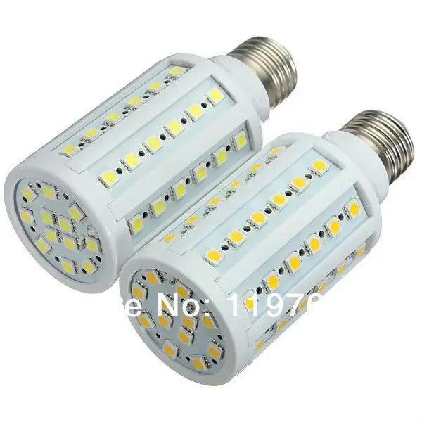 

LED light lamps e27 led light 5050 e27 110V/220V 10Pcs/Lot Energy Efficient Corn Bulbs E27 5050 60LEDs Lamp 5050 SMD 12W