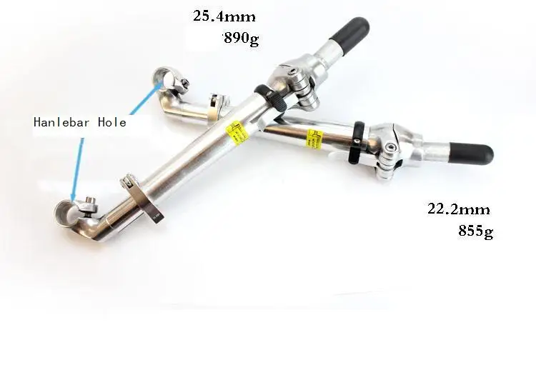 25 4 мм * 380 алюминиевый сплав выдвижной складной велосипедный стержень