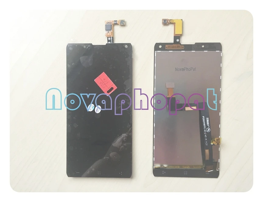 

Novaphopat Full LCD Assembly For Prestigio MultiPhone PAP7505 DUO LCD Display With Touch Screen Digitizer Sensor Replacement