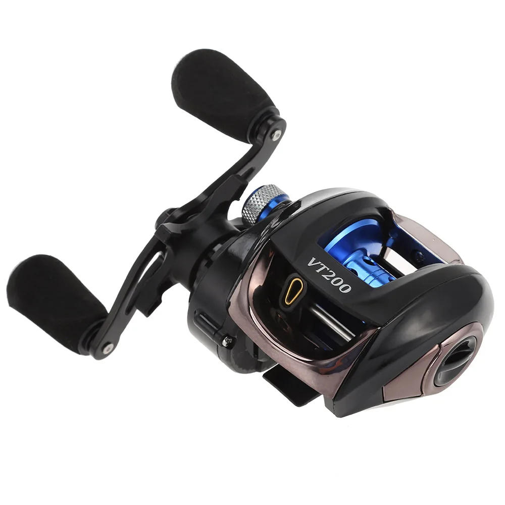 Fishing Reel Right Left Handle Gear Ratio 6.2 : 1 Bearing Quantity 13 High Speed Bait Casting 2 Colors | Спорт и развлечения