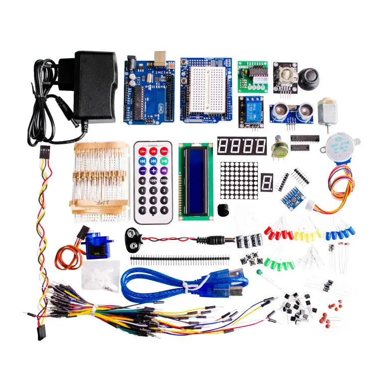 [Простой рот] Новинка! Обновленная версия Funduino для набора UNO r3 комплект макетной