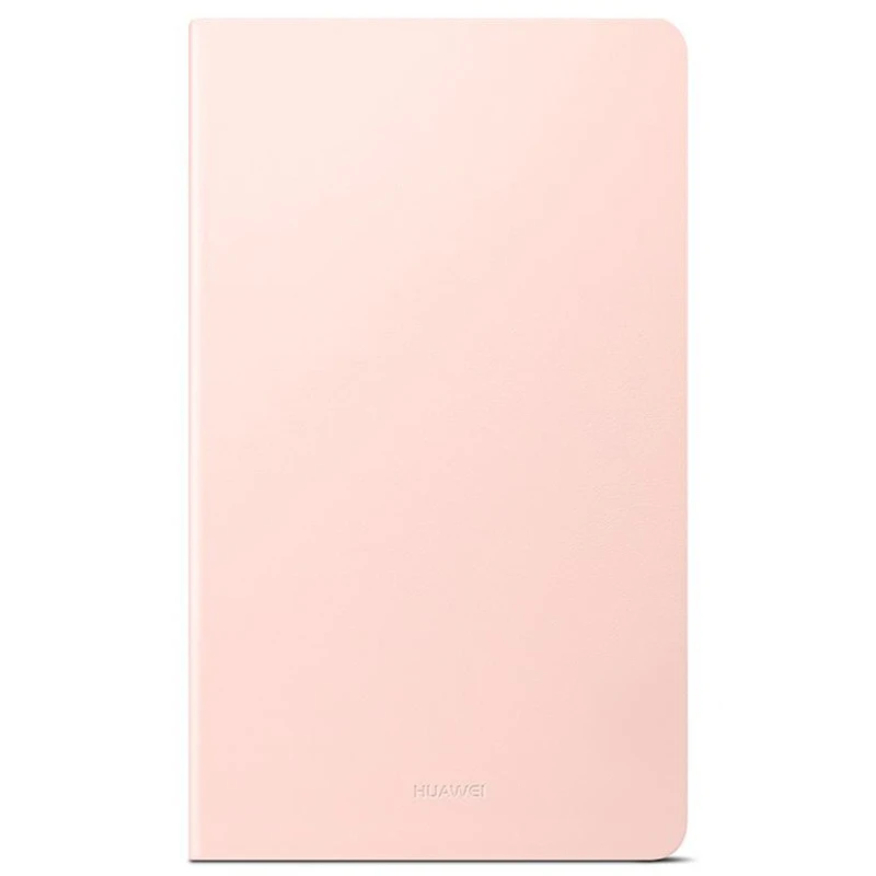 Huawei аутентичный смарт-чехол с откидной крышкой для huawei M3 8,4 функция сна защитный чехол для телефона - Цвет: Pink