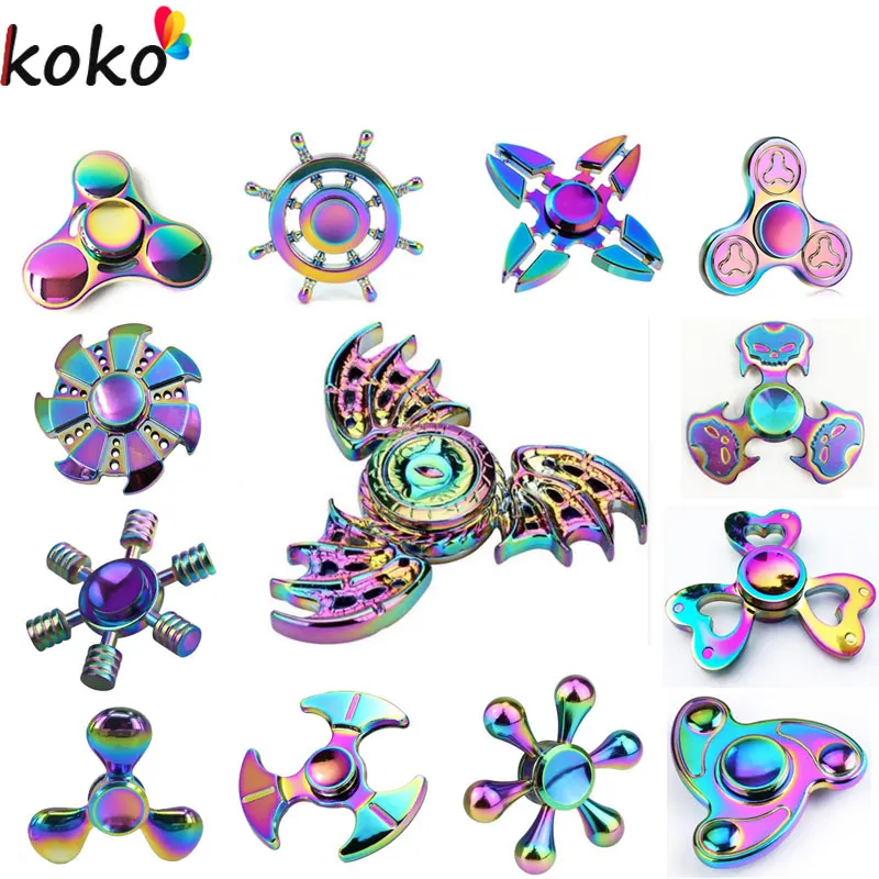 гироскоп Непоседа ручной Spinner Tri раздражительность в свою очередь красочные пять