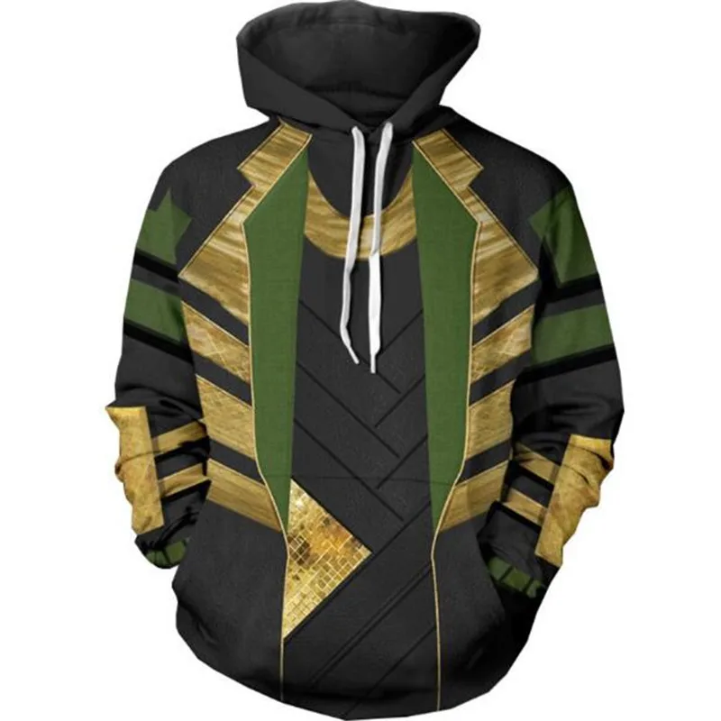 Толстовка Marvel Loki Laufeyson Loki на молнии, Толстовка для косплея, свитер для мужчин и женщин, одежда в стиле аниме, новинка