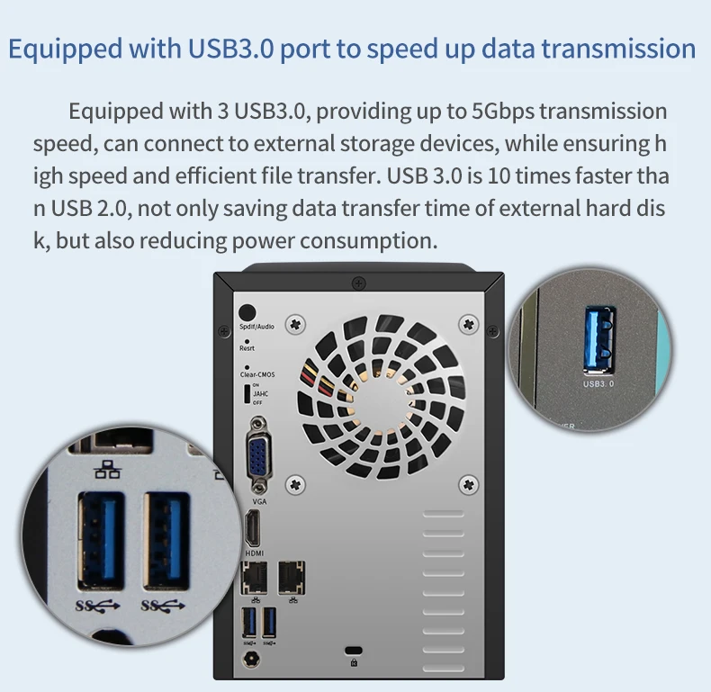 NAS Seeker Disk Station TS5002D 2-отсек бездисковый nas сервер nfs Сетевое хранилище Облачное хранилище, 2 года гарантии