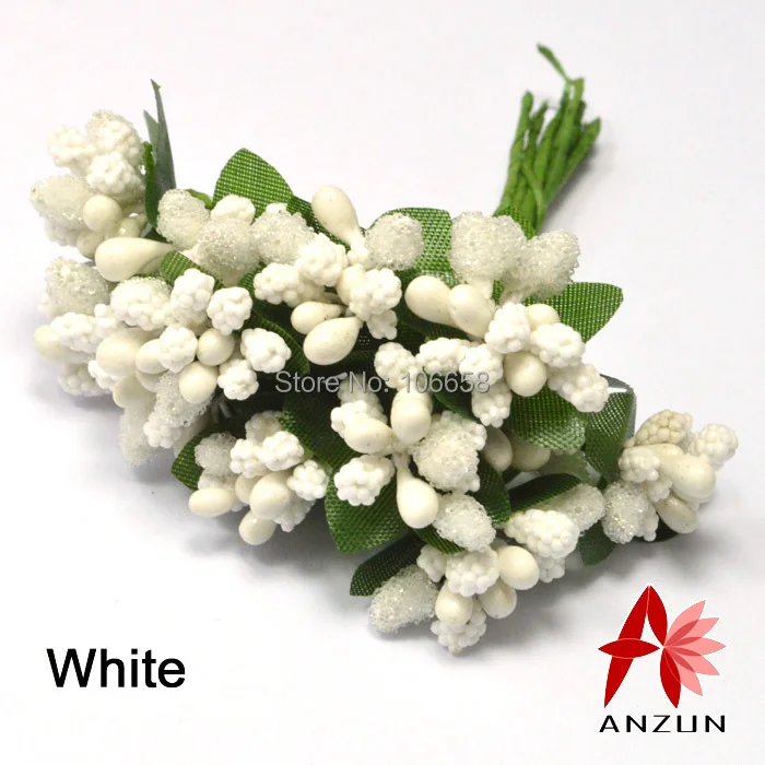 144 шт. искусственные тычинки для украшения торта|flower stamen pistil|stamen pistilwire stems |